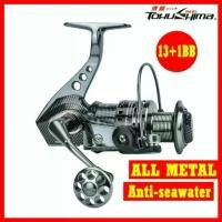 ราคา Mesin Pancing Murah High Speed Spinning Reel TOKUSHIMA HK 13+1 Jigging Reel Saltwater Fishing Reel Full All Metal (1732051081179989546)