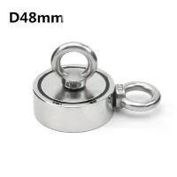 ราคา 【Bestseller】 D48mm Strong Magnet Double Side Search Magnet Hook Super Power Salvage Fishing Magnetic Stell Cup Holder (1731487204795385075)