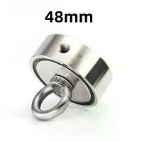 ราคา 【Bestseller】 D48mm Strong Magnet Double Side Search Magnet Hook Super Power Salvage Fishing Magnetic Stell Cup Holder (1731487124272154236)