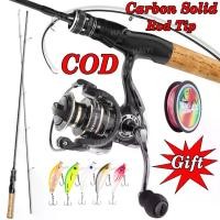 ราคา HAIYI FISHING คันเบ็ดและรอกตกปลา 1.65m-2.1m ครบชุด ชุดคันเบ็ด สปินนิ่ง 5.2:1 ชุดรอกตกปลา รอกตกปลาน้ำจืด รอกตกปลาน้ำเค็ม (1730892596708608817)