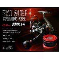 ราคา OPASS Fishing reel EVO SURF 8000FA SPINNING REEL WITH FREE GIFT surf casting reel Mesin pantai 36 .。 (1731908340430111965)