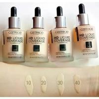 ราคา เครื่องสำอาง รองพื้น แมตต์ Catrice คาทริซ HD Liquid Coverage Foundation -นาด 30 ml. (1731884472623205304)