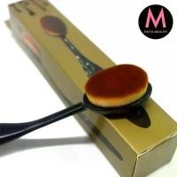 ราคา ของแท้ 100% {12ชิ้น} KYLIE Makeup Oval Foundation Brush แปรงรองพื้นทรงไข่ ขนแปรงนุ่ม เกลี่ยง่าย เรียบเนียนเป็นธรรมชาติ (1731900859623244872)