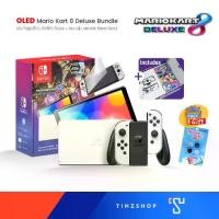 ราคา Tinzshop Nintendo Switch OLED Model Mario Kart 8 Deluxe Bundle + Game Mario Kart8 (เครื่อง OLED สีขาว+ Mario Kart8) (1731461406987684296)