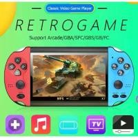 ราคา Youenxgshop เกมกด เกมส์บอย เครื่องเล่นวิดีโอเกมเกมพกพา Game player Retro Mini Handheld Game Console PSP X12 บล็อกบัสเตอร์ (1731569650217683580)