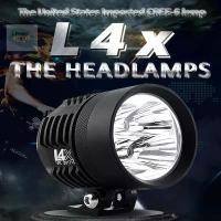 ราคา 【game sea】ไฟสปอร์ตไลท์ มอเตอร์ไซค์ หลอด CREE รุ่น L4X LED 4ชิป กำลังไฟ 40watt กันน้ำ 100%สำหรับมอเตอร์ไซต์ รถยนต์ รถบรรท (1731644806706137072)