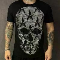 ราคา เสื้อยืดผู้ชาย สไตล์ยุโรปและอเมริกา งานปักหนัก แขนสั้น ฮิปฮอป สร้างสรรค์ ดีไซน์หัวกะโหลกและหัวผี อินเทรนด์ มีคอวี squid game คมแฝก แจ็คเก็ต สะท้อน แสง thun ทหาร ย (1731788554090285548)