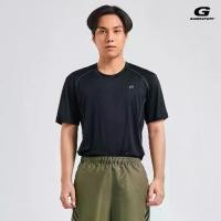 ราคา เสื้อแขนสั้นคอกลม ผู้ชาย ระบายอากาศได้ดี ไม่ย้วย ไม่หด GAME SPORT รุ่น G-7011 (1732156848079865406)