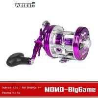 ราคา WEEBASS รอก - รุ่น MOMO-BIG GAME รอกตกปลา รอกเบททรงกลม รอกหน้าดิน รอกตกทะเล (1732040389217846661)