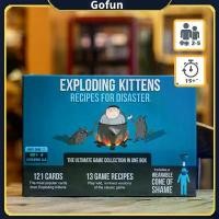 ราคา Exploding Kittens Recipes For Disaster Board game - บอร์ดเกม แมว/เหมียวระเบิด แถมซองพรีเมียมฟรี (1729646598211668419)