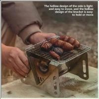 ราคา ET Game TH เตาปิ้งย่าง เตาย่างถ่าน เตาบาร์บีคิว เตาย่างพับได้ เตาพกพาสำหรับเดินทางกลางแจ้ง เตาย่างปิคนิค เตาย่างถ่านขนาดเล็ก เตาบาร์บีคิว Barbecue grills (1732194334258333905)