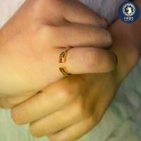 ราคา แหวนพลอย Sapphire หลากสี ทองคำแท้ 9K สี Yellow Gold (1731811103287575942)