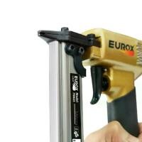 ราคา EUROX แม็กลม PIN625 EUROX GOLD รุ่น PIN625 ปืนยิงตะปูสำหรับงานละเอียดและประณีต ขนาด 146x45x230 มม. น้ำหนัก 0.9 กก. แรงดันลม 6-8 บาร์ ใช้ตะปู PIN12-PIN25 บรรจุ 100 นัด (1732028438258550260)