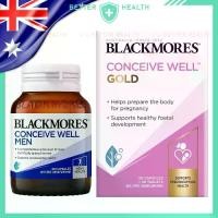 ราคา Blackmores Conceive Well Men & Gold Women 28 Tablets สนับสนุนการฝังตัวอ่อน การเจริญพันธุ์ การตั้งครรภ์ (1731585323763533126)