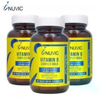 ราคา [แพ็ค 3 ขวด] วิตามินบีรวม โกลด์ อินูวิค Vitamin B complex Gold Inuvic วิตามินบี Vitamin B1 B2 B3 B5 B6 B7 B9 B12 วิตามินบีคอมเพล็กซ์ บีรวม (1731839510512895421)