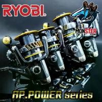 ราคา รอกสปินนิ่งเรียวบิ RYOBI AP.POWER DS Series 4000,5000,6000,8000 ( BLACK GOLD) (1730005089751370231)