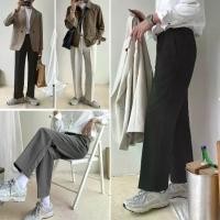 ราคา [ M-XXL ] สินค้ายอดฮิต MMPM0020 กางเกงลำลองผู้ชาย สแล็คขายาว สไตล์เกาหลี Gray, Black, cream (1731973710655030996)
