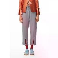 ราคา Thaythem | Twin Zipper Pants in Slate Gray กางเกงเอวสูงสีเทา (1731376305943513719)