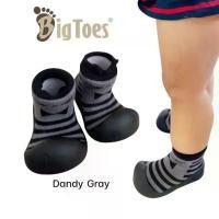 ราคา [เก็บเงินปลายทาง] รองเท้าเด็กหัดเดิน Bigtoes ลาย Dandy Gray รองเท้าเด็กอ่อน รองเท้าหัดเดิน (1731274383958377630)
