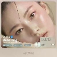 ราคา (No.1) Real ring - Olens สี Brown, Gray (รายเดือน), Lens.Matter, คอนแทคเลนส์เกาหลี สินค้าแนะนำ (1731714673602758329)