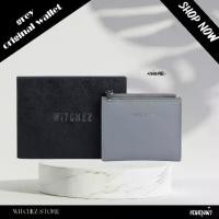 ราคา สีเทา Gray Original Walletกระเป๋าสตางค์ใบสั้นสีเทาหนังเรียบ (ฟรีถุงผ้า) (1729616469200308922)