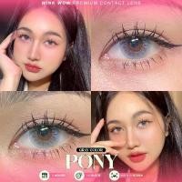 ราคา Wink คอนแทคเลนส์ ฝาดำ Pony Gray,Brown ตาหวาน (สายตา 00 ถึง -1000) ใช้งานได้ 1 เดือน (1732117396478330482)