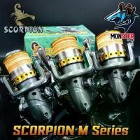 ราคา รอกสปินนิ่ง รอกตกปลา สกอเปี้ยน SCORPION M Series M3000/M4000/M5000 ( GRAY-GOLD ) (1730001302095301231)