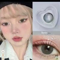 ราคา Tonic gray maya lens ค่าอมน้ำ55% บิ๊กอายส์ กรองแสง ค่าอมน้ำสูง (1729740215205006245)