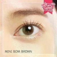 ราคา คอนแทคเลนส์ลายธรรมชาติ ใส่ไปโรงเรียน ขนาดมินิ Brown / Gray / BlackMini Bom (kittykawaii) (1730345384483916115)