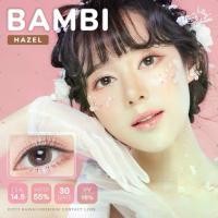 ราคา คอนแทคเลนส์ขนาดกลาง Bambi (kittykawaii) สี : Brown / Gray / Hazel (1730455639996336739)