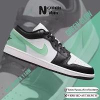 ราคา Nike Air Jordan 1 Low "Green Glow" 553558-131 การันตี ของเเท้ 100% รองเท้าลำลอง รองเท้าผู้ชาย (1732340310348499851)