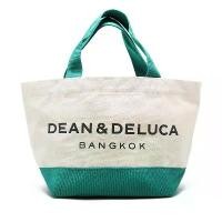 ราคา DEAN&DELUCA BANGKOK TWO TONE TOTE BAG S -GREEN & NATURAL (1730875420555512147)