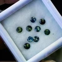 ราคา พลอยเขียวส่องจันทบุรี (Green Sapphire) น้ำหนัก 3.06 กะรัต ขนาด 3 มิล จำนวน 9 เม็ด พลอยแท้จากบ่อจันทบุรี จัดส่งเฉพาะจุด (1731842211636348332)
