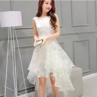 ราคา ชุดเดรส Midi แขนกุดพัฟ Organza ทรงสลิมฟิต เรียบหรู เดรสทรงผิดปกติ ฤดูร้อน 2568 beiamdress ชุด สีทอง สวย หรู ลุค ไฮโซ black sundress maxi sawako outfits zamiriah emerald (1731931298684242155)