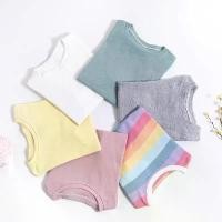ราคา เสื้อยืดแขนสั้นฤดูร้อนสำหรับเด็กผู้หญิง ผ้าฝ้ายแท้ เส้นลายสายรุ้ง ท็อป สำหรับเด็กวัยหัดเดินและเด็กผู้หญิง ชุดฤดูร้อน มาใหม่ เสื้อ ครอป เด็ก 10 ปี เสื้อ ปาด ไหล่ เด็ก ผู้ (1732112428345560032)