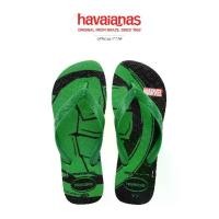 ราคา HAVAIANAS รองเท้าแตะเด็ก Kids Top Marvel Logomania Flip Flops BLACK/GREEN 41469535579K_U4BLGR (1730408630248704619)