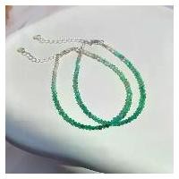 ราคา SERENA สร้อยข้อมือหินแท้ 2mm "อาเกต สีเขียว" (Green Agate) with Silver 925 ขายดี (1731709594175702231)