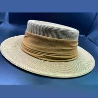 ราคา ღหมวกปีก หมวกแฟชั่น หมวกปีกกว้าง หมวกโบสเตอร์ Weave Straw Bucket Hat Mens Womens Beach Hats Sun Hat Ovesize hats Summer✥ (1732079866387793122)