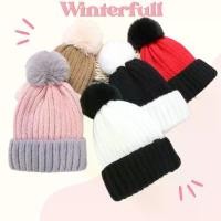 ราคา H19 หมวกไหมพรม กันหนาว knit hat สไตล์เกาหลี แต่งปอม ใส่ได้ถึงติดลบเลยค่ะ พร้อมส่งทันทีจากไทย คลังสินค้า (1731689278247176488)