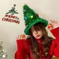 ราคา [Mimmuffin] หมวกคริสมาสต์ หมวก christmas hat คริสมาสตร์ chirstmas hat COD (1731507143405701820)