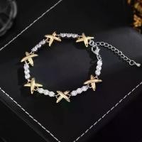 ราคา สร้อยข้อมือชุบทองแท้, รุ่นสูง, ฝังเพทาย, พื้นผิวโลหะมันวาว, ตัวอักษร X, แฟชั่น, สร้อยข้อมือเพชรเต็มเงา, สไตล์ T Home (1731733224123042658)
