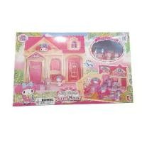 ราคา ็Hello Kitty my melody sweet home ชุดบ้านคิตตี้ รุ่น KT-58027 (1730942500695673762)
