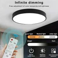 ราคา [COD] GEJIESE Ceiling Lights Home Ceiling Lights LED Steel Edge 12w 18w 24w 48w LED Ceiling Lights LED Ceiling Lights Ceiling Decoration Lights G54 (1731409805287524184)