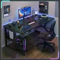ราคา Computer desk, solid wood computer desk, home study, office desk, bedroom, simple and modern learning desk, writing desk, competitive desk (1731752678861409225)