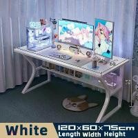 ราคา Home desk, computer desk, office desk, desktop desk, simple and minimalist gaming desk cool and modern minimalist writing desk learning desk Computer desk, simple e-sports table (1732167584894191561)