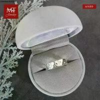 ราคา แหวนรุ่นทหารม้า MT แหวนเงินแท้ แบบทุบลาย ค้อนทุบ ไซส์ 56 Sterling Silver Ring (sr689) Jewelry มณีธารา (1731969961576662807)
