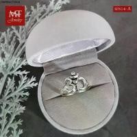 ราคา แหวนมังกร MT แหวนเงินแท้ โอม สัญลักษณ์ แห่งความสำเร็จ ไซส์ 51 57 58 Ring (sr614-A) Jewelry มณีธารา (1731969989153948875)