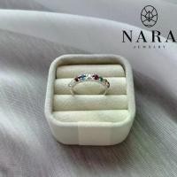 ราคา (Nara Jewelry) Ring 25 แหวนพลอย นพเก้า (แหวนพลอยแท้ เงินแท้ มีใบรับประกัน) (1731375446708750905)