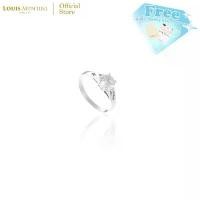 ราคา Louis Montini (Jewelry) Sterling Silver 925 Ring แหวนเงินแท้ 92.5% แหวนผู้หญิง รูปเพชร LJRG13 (1732036098989852447)