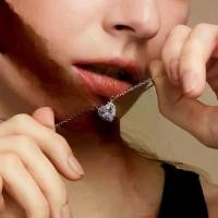 ราคา [COD] jewelry สร้อยคอทองคำขาว สร้อยคอผู้หญิง สร้อยคอเงิน 831n (1731725300305790619)